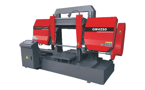 天等GW4250双柱龙门卧式带锯床